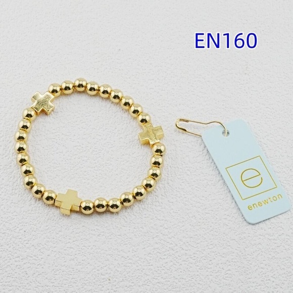 Enewton Gold Cross Bracelet - Picture 3 of 4